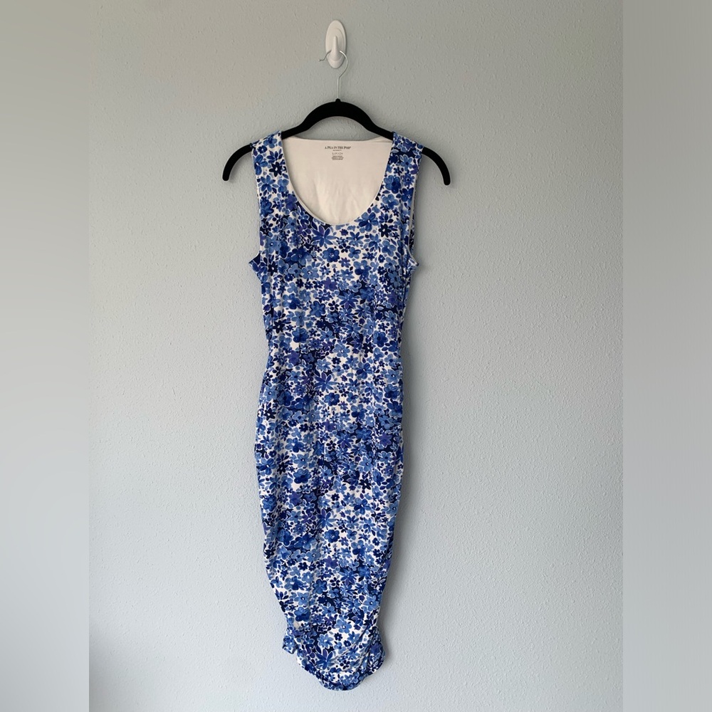 Maternity Sleeveless Dress: Pea in a Pod